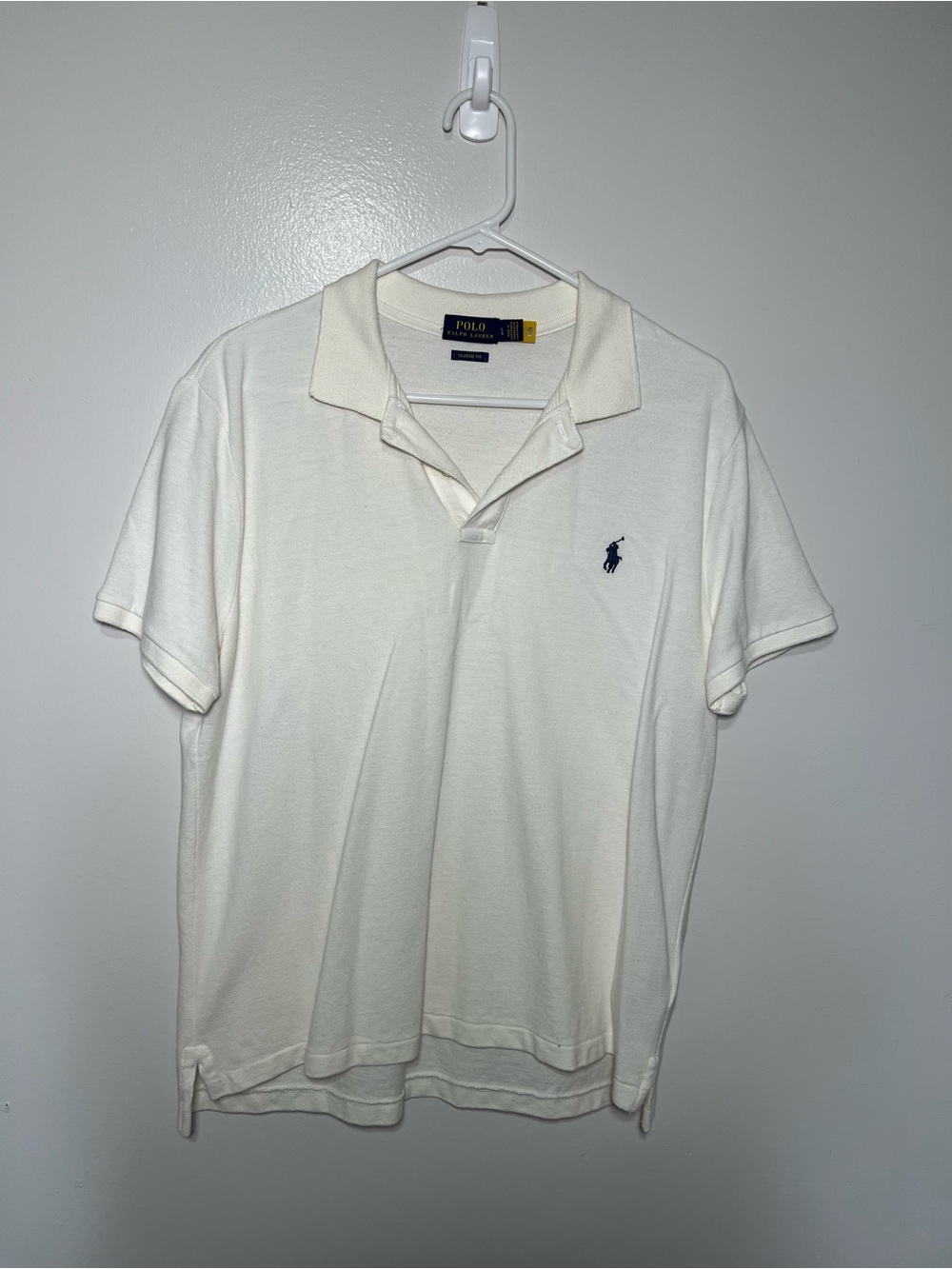 Polo by Ralph Lauren White Cotton Polo Shirt